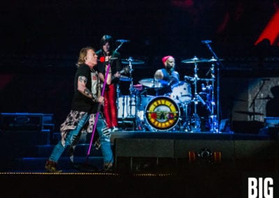Big Concerts: Guns 'n Roses: Axl Rose on stage in Johannesburg (2018)
