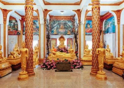 Flight Centre Thailand temple interior