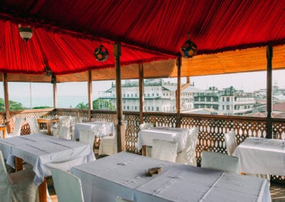 Flight Centre Zanzibar Hotel Dining Area
