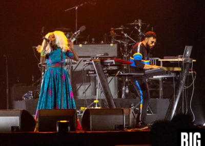 BONJ performing as support at to Sam Smith in Johannesburg, 2019.
